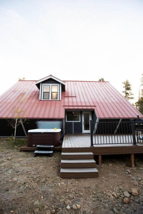 Little Gem Lodge Unique Mtn A-Frame W Hot Tub Black Hawk Exterior foto