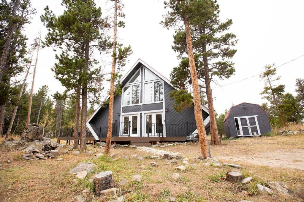 Little Gem Lodge Unique Mtn A-Frame W Hot Tub Black Hawk Exterior foto