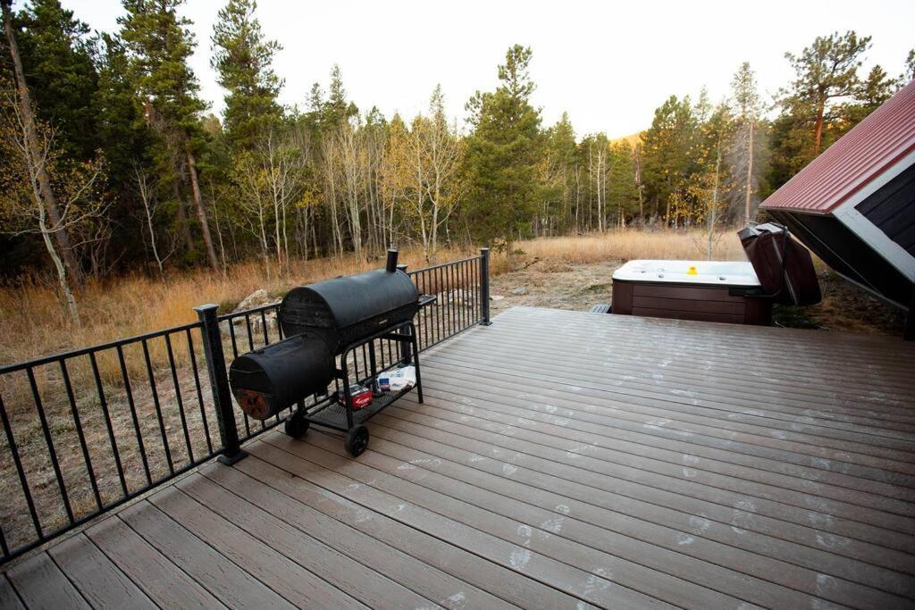 Little Gem Lodge Unique Mtn A-Frame W Hot Tub Black Hawk Exterior foto